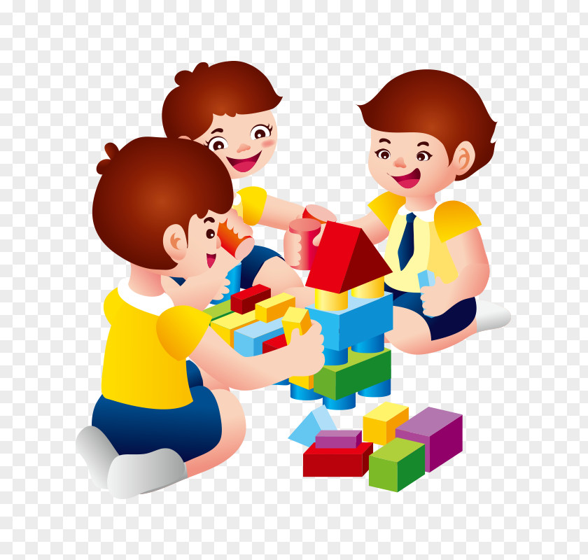 Playing With Blocks Vector Graphics Clip Art Image Drawing Child PNG