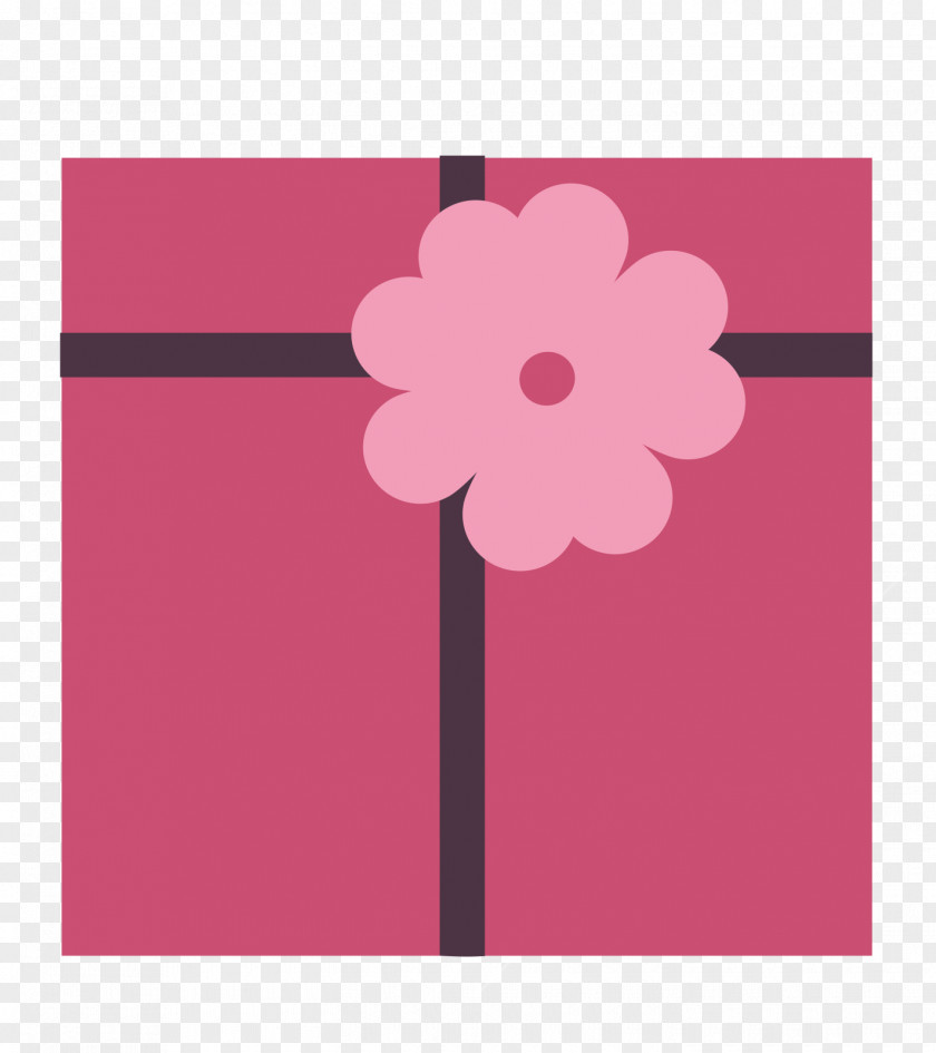 Red Gift Box Icon PNG