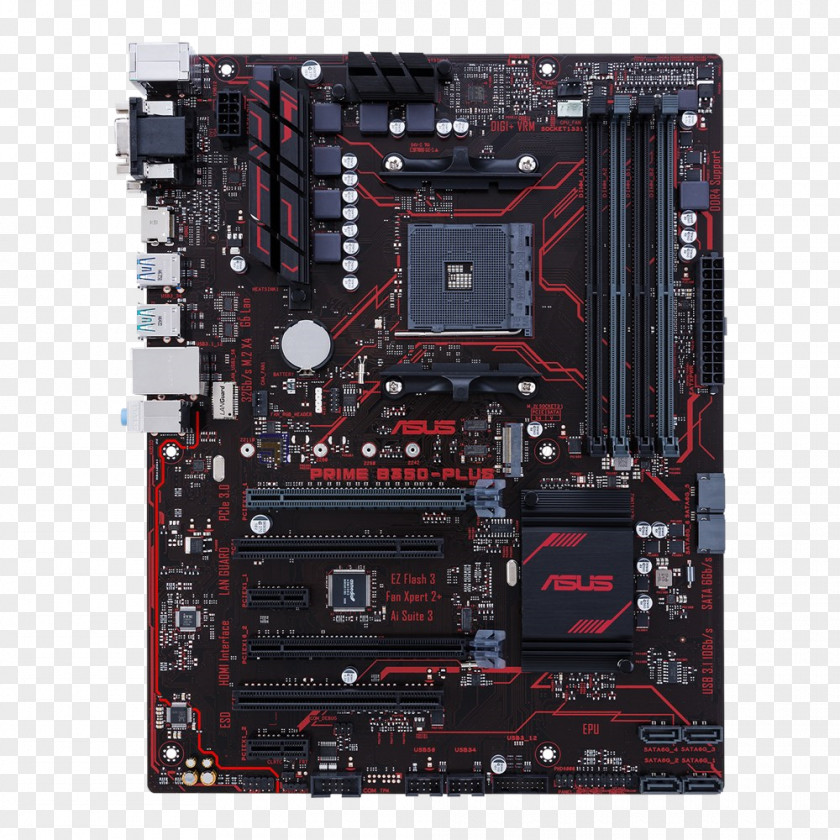 Socket AM4 Motherboard ATX ASUS Ryzen PNG