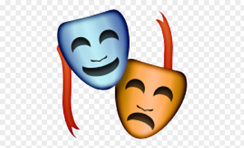 Fine Arts The Emoji Movie Theatre Performing Mask PNG