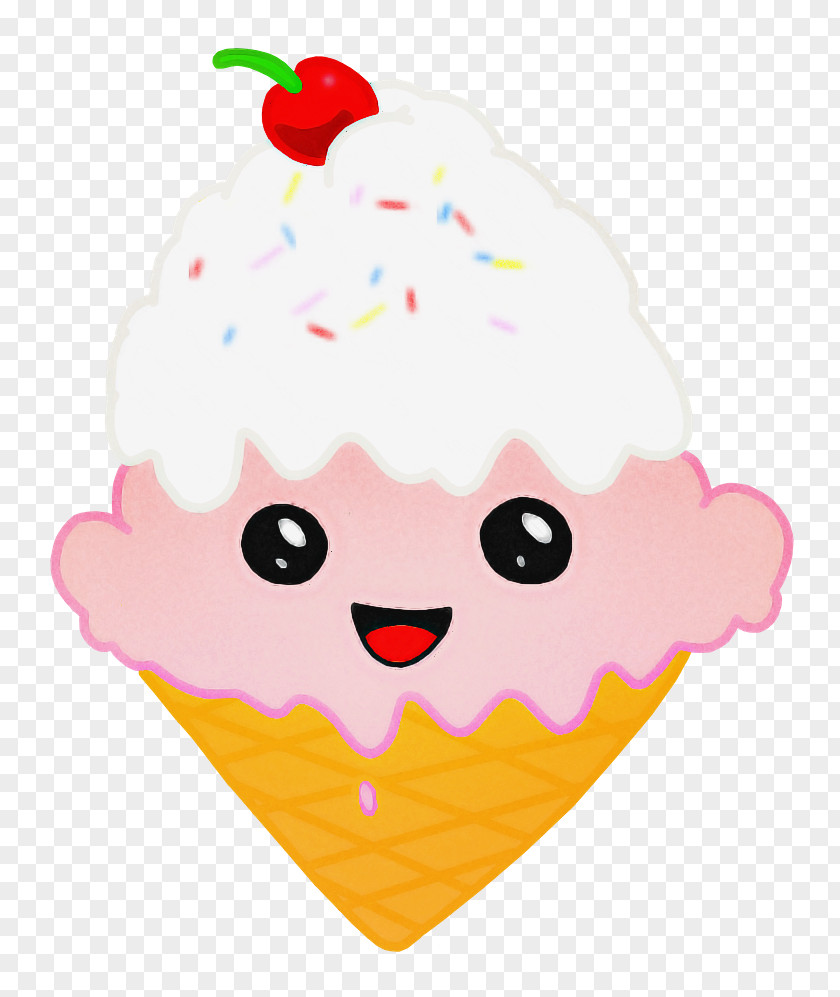 Ice Cream Cone Character Fruit Created By PNG