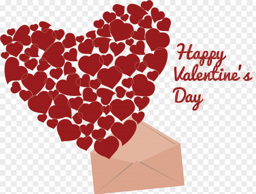 Love Envelope Valentines Day Cupid Heart Euclidean Vector PNG