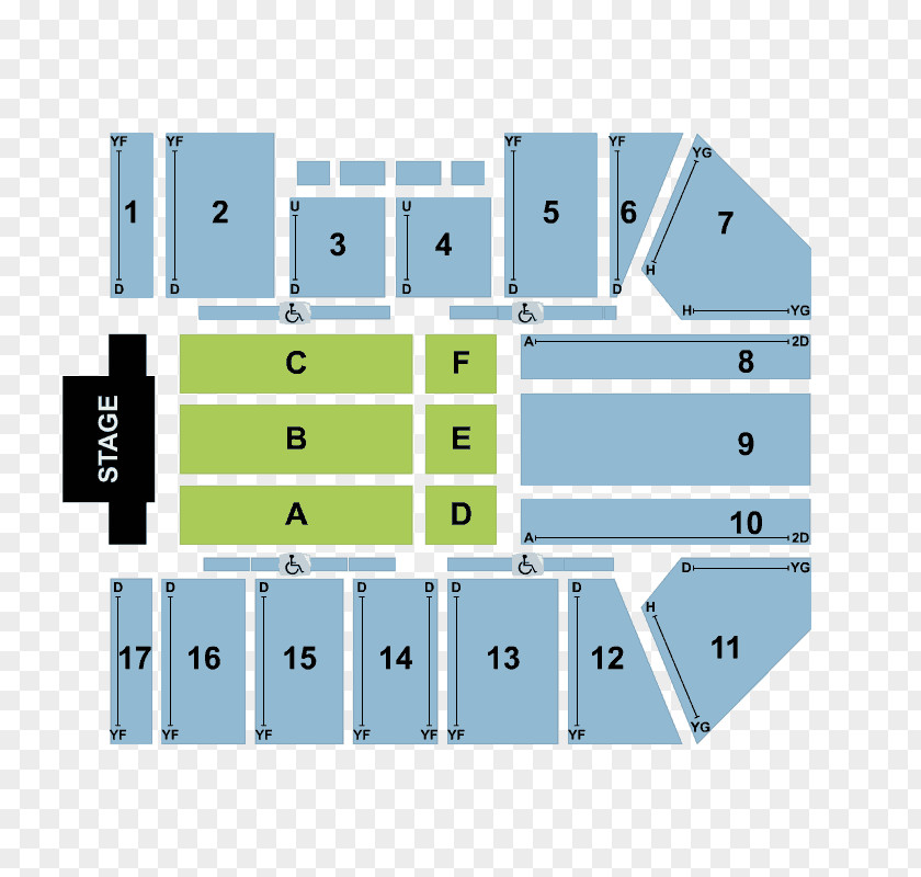 Stage Seating Plan Rectangle Brand PNG