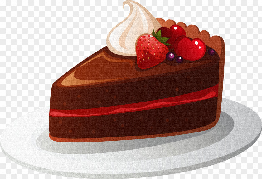 Strawberry Cake German Chocolate Birthday Icing Cream PNG