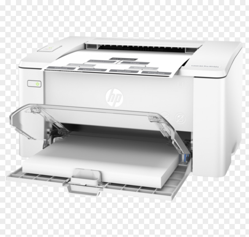 Hewlett-packard Hewlett-Packard HP LaserJet Pro M 102 A Hardware/Electronic Laser Printing Printer PNG
