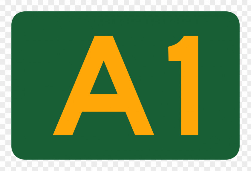 Highway 1 Logo Alphanumeric Route Number Wikimedia Commons PNG