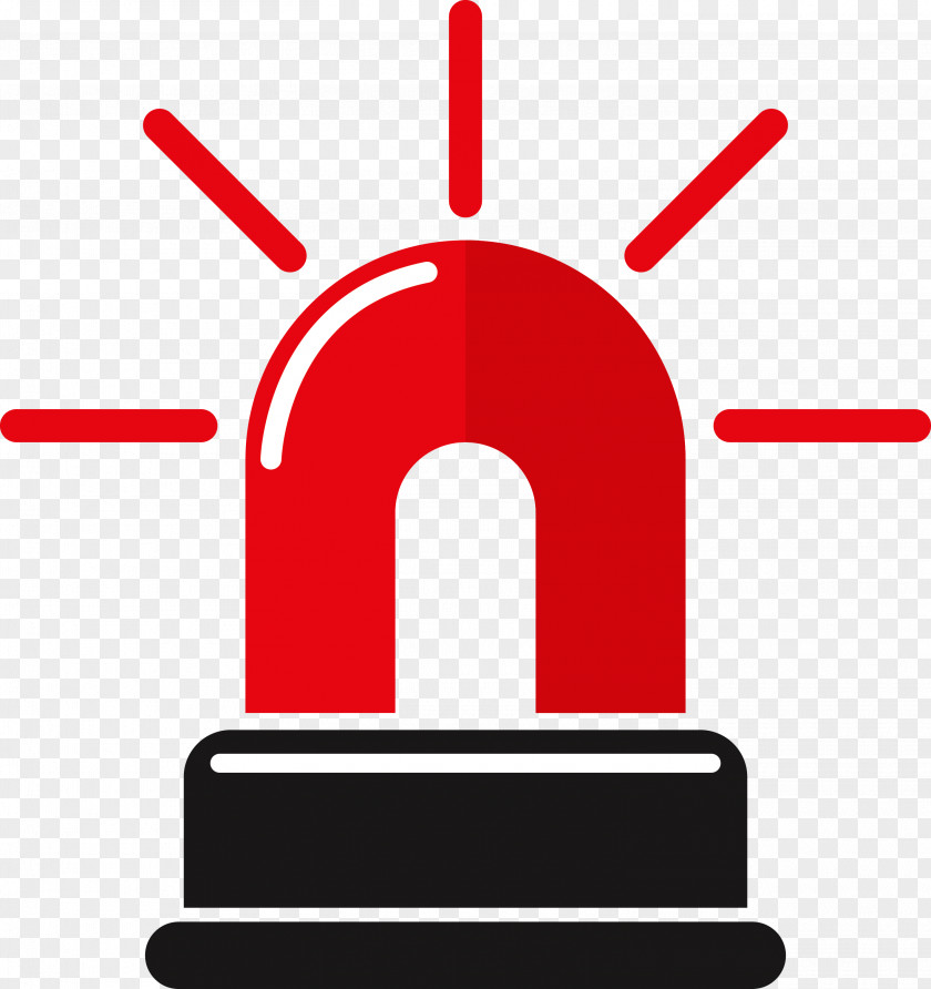 Red Alarm Device Security Light Euclidean Vector PNG