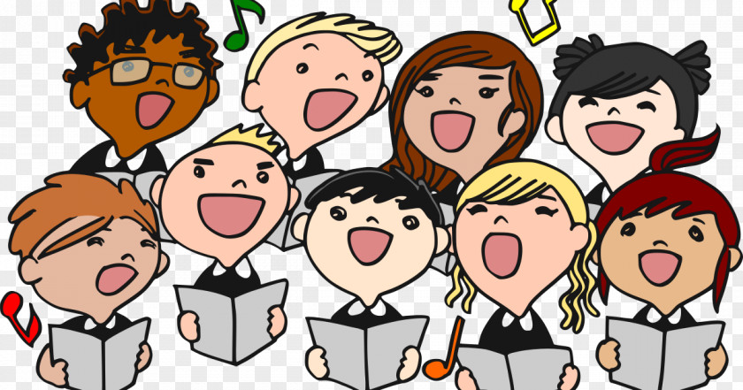 Singing Choir Song Clip Art PNG