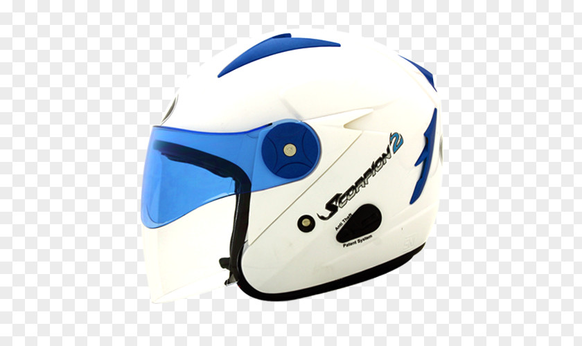 Bicycle Helmets Motorcycle Blue White Red PNG