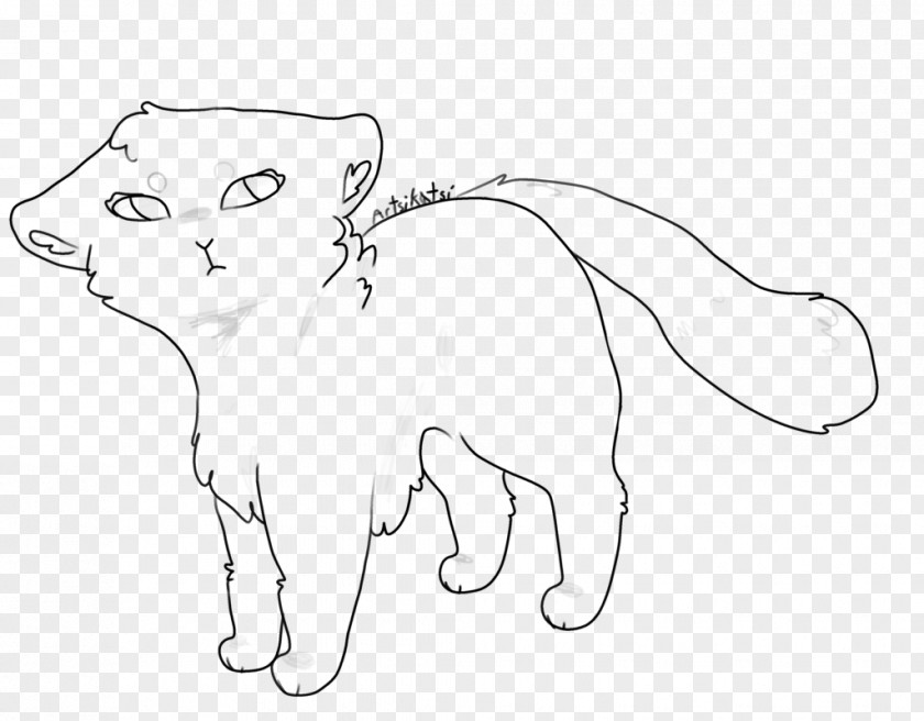 Cat Whiskers Domestic Short-haired Line Art Sketch PNG