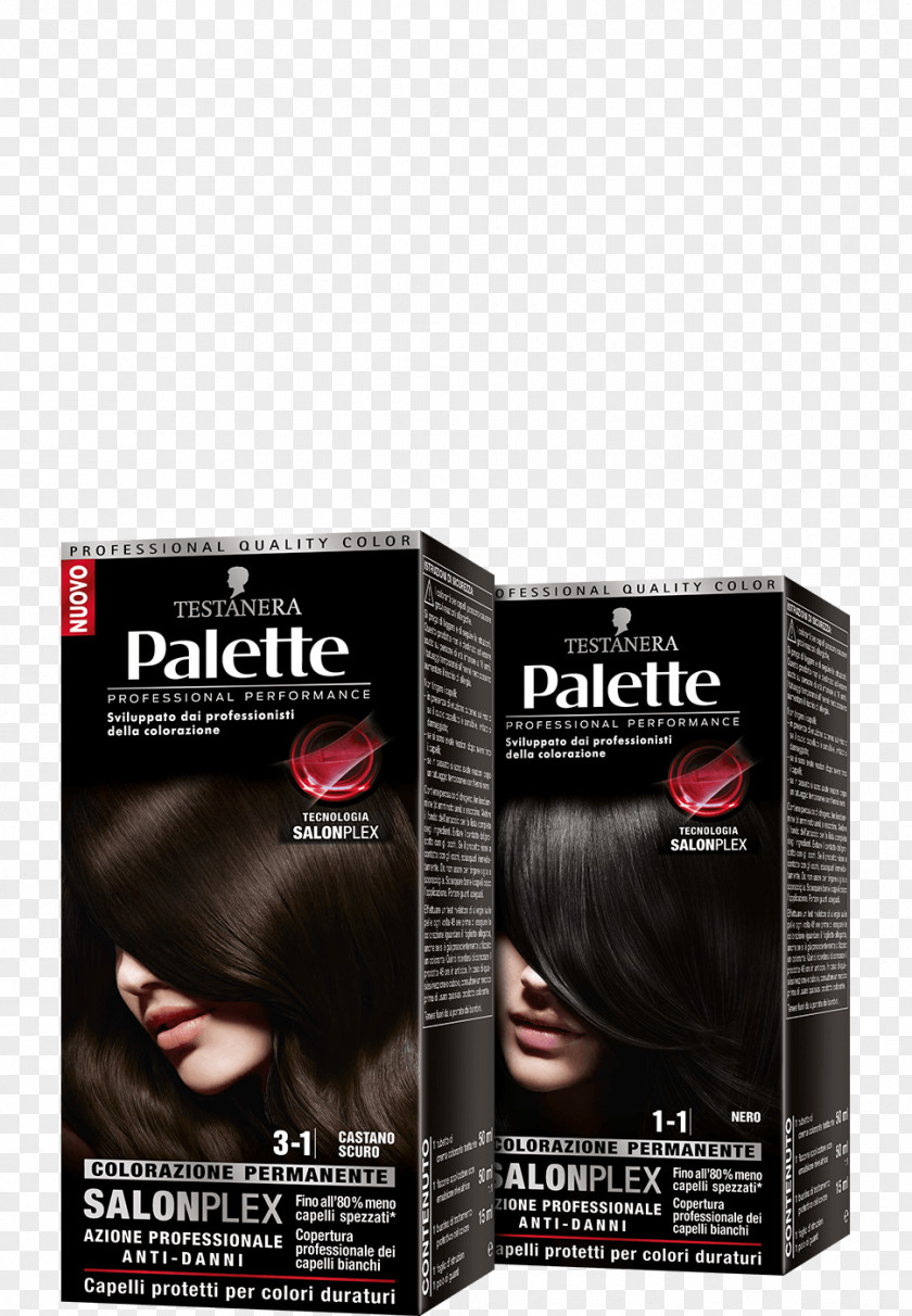 Color Palette Hair Coloring Capelli Human PNG