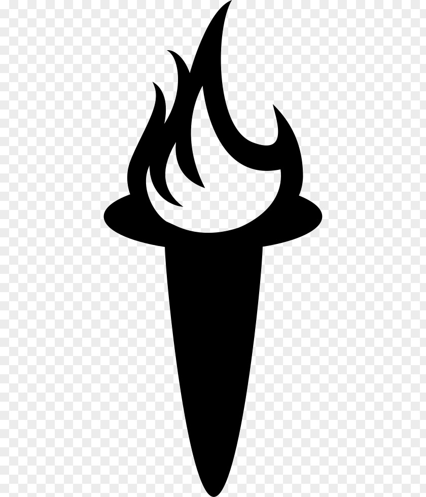 Flame Torch Silhouette Black Food White Clip Art PNG