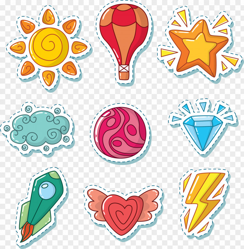 Great Small Decorative Elements Adobe Illustrator Clip Art PNG