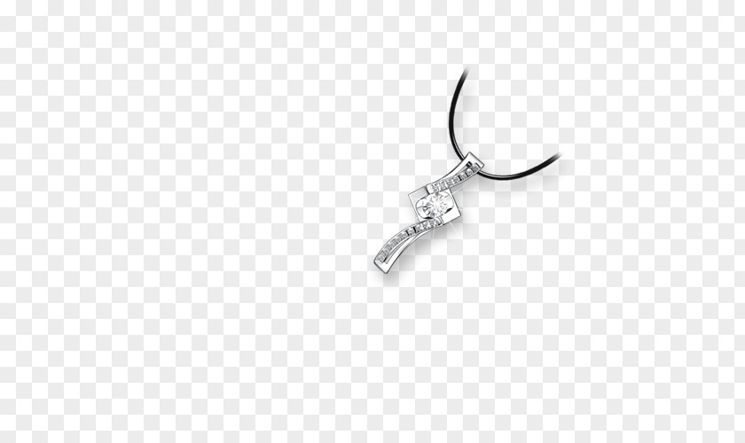 Necklace Silver Black And White Pattern PNG
