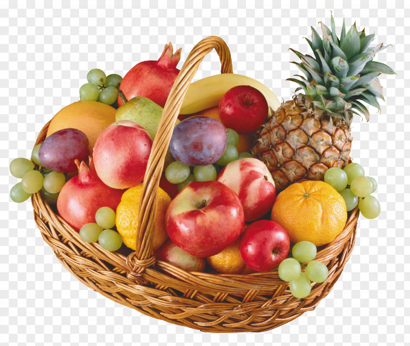 Vegetable Fruit Food Gift Baskets Clip Art PNG