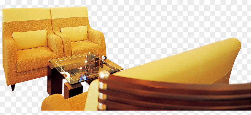 Warm Yellow Sofa Laminate Flooring Warme Farbe Couch PNG