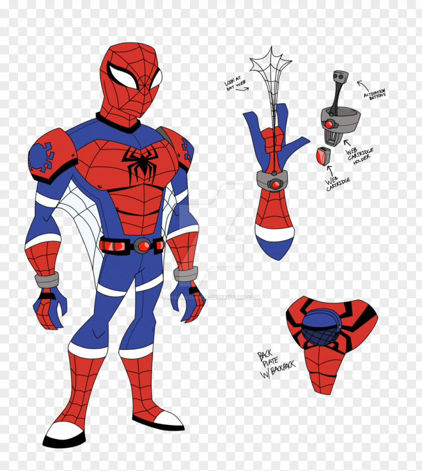 Spider-man Protective Gear In Sports Action & Toy Figures Cartoon PNG
