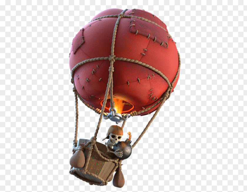 Super Cell Clash Of Clans Royale Hot Air Balloon Game PNG