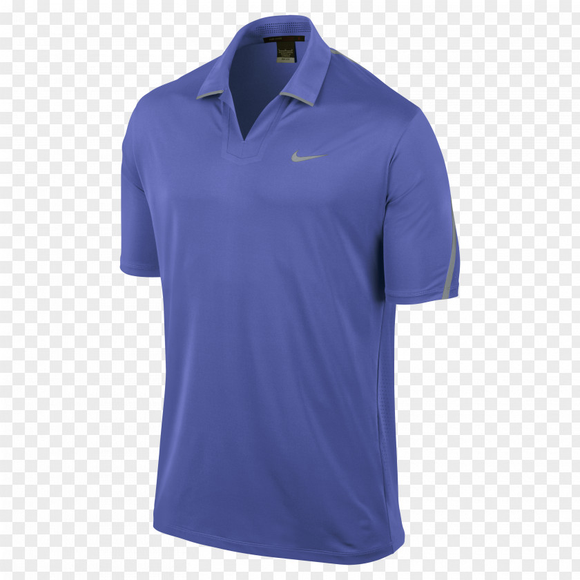 Tiger Woods Nike Polo Shirt T-shirt Blue Masters Tournament PNG