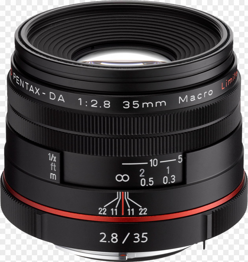 Camera Lens Pentax FA 31mm Limited SMC DA 35mm F/2.4 AL K-mount PNG