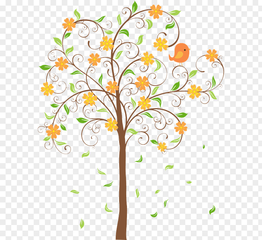 Cut Flowers Pedicel Tree Leaf Plant Branch Clip Art PNG