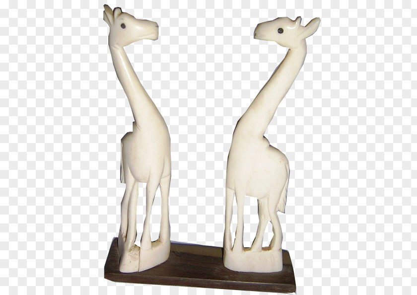 Giraffe Sculpture Figurine PNG