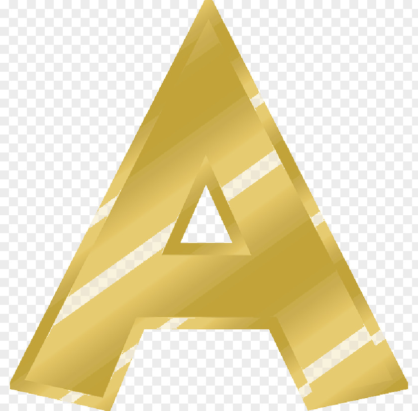 Gold Letter Clip Art Letters & Alphabets Transparency PNG