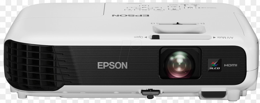 Projector Multimedia Projectors 3LCD Epson EB-W04 PNG