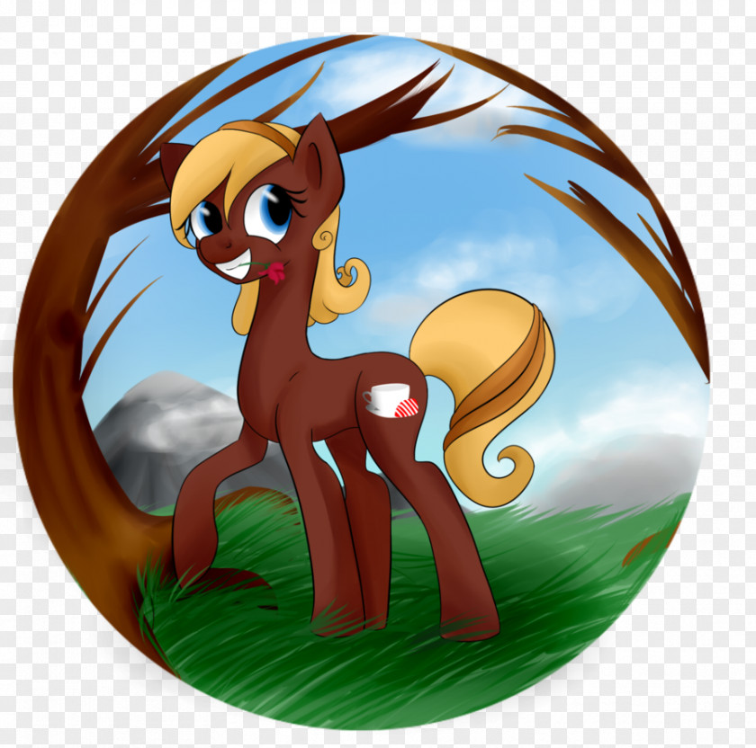 Electric Fish My Little Pony Horse Winged Unicorn Coffee PNG
