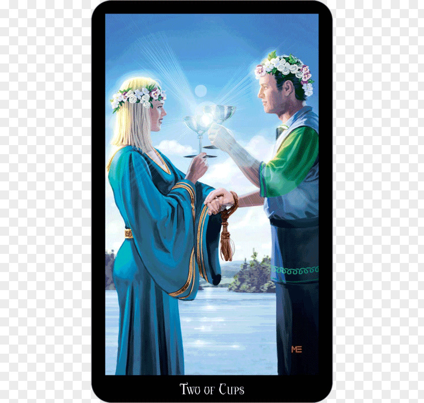 Interface Design Tarot Two Of Cups Witchcraft Playing Card Suit PNG