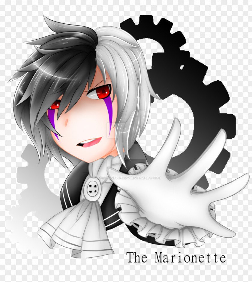 Marionet Drawing Five Nights At Freddy's Cartoon PNG