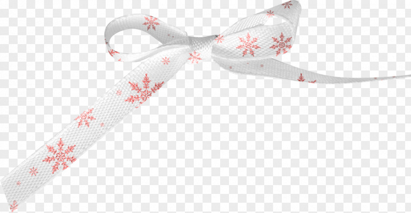 Snow Printing Ribbon Bow Tie Pattern PNG