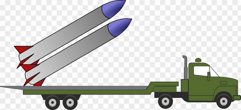 Truck Pickup Military Vehicle Missile PNG