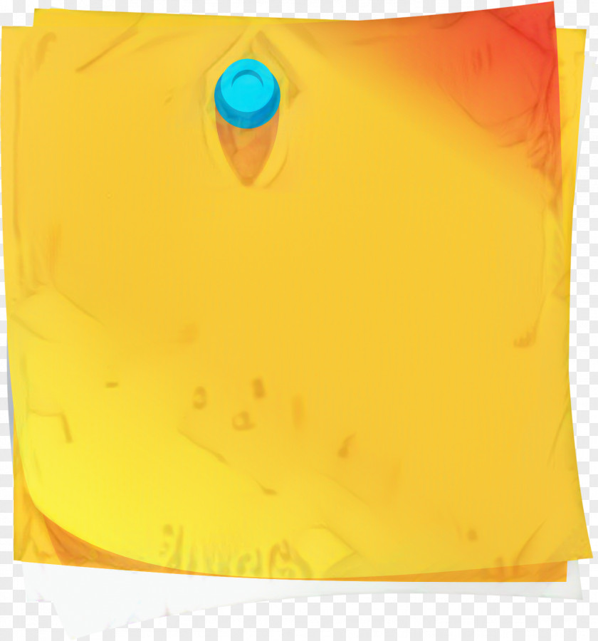 Orange Rectangle Yellow Background PNG