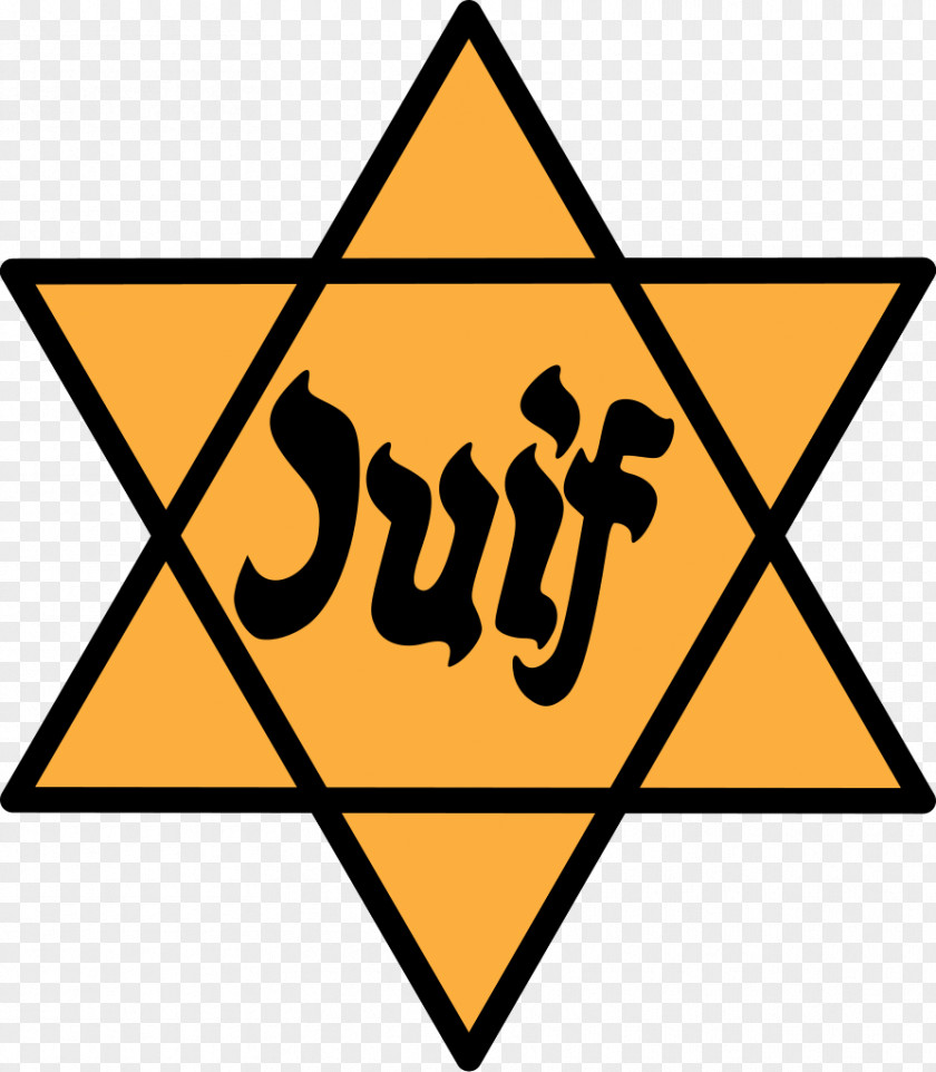 Outer The Holocaust Yellow Badge Star Of David Jewish People Clip Art PNG