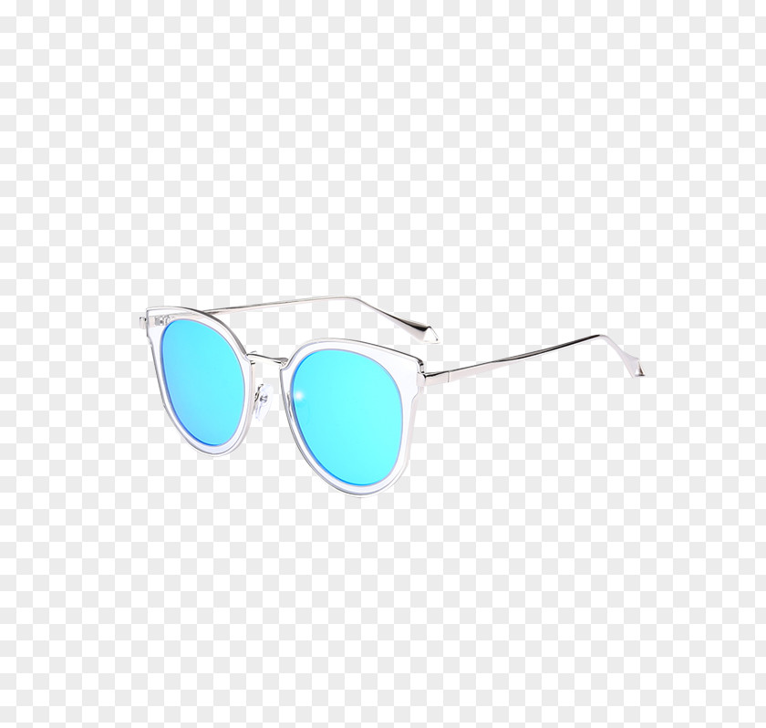 Blue Sunglasses Goggles Cat Eye Glasses PNG