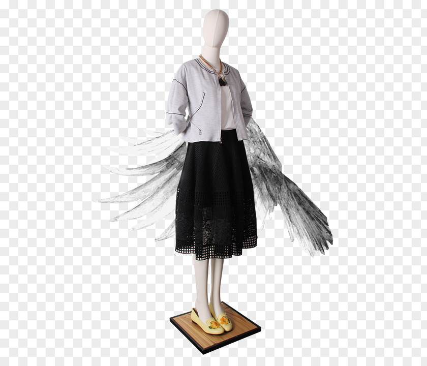 Claborate-style Outerwear Clothes Hanger Skirt Clothing Costume PNG