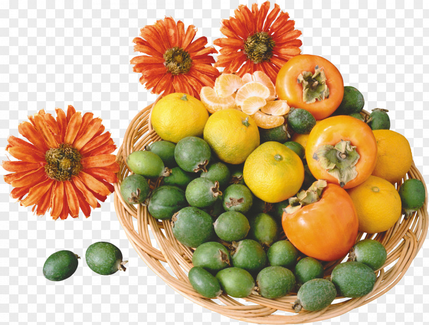 Fresh Fruits Basket Auglis Lemon PNG