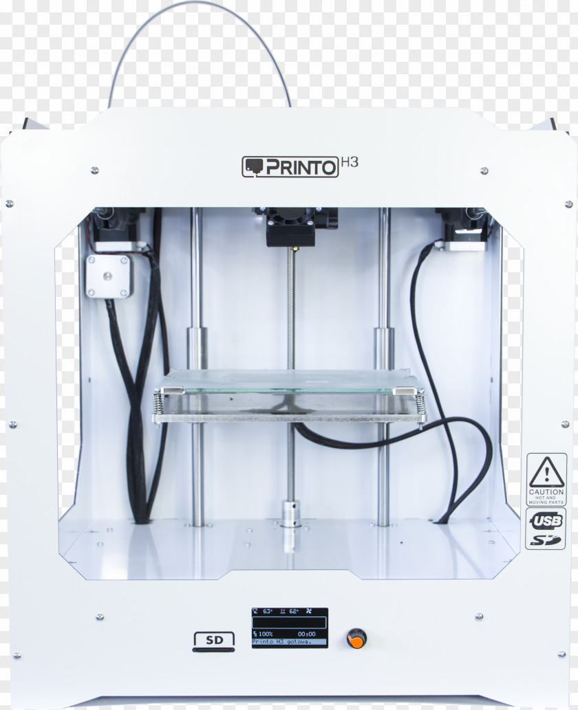 Front 3D Printers Computer Graphics Printing PNG
