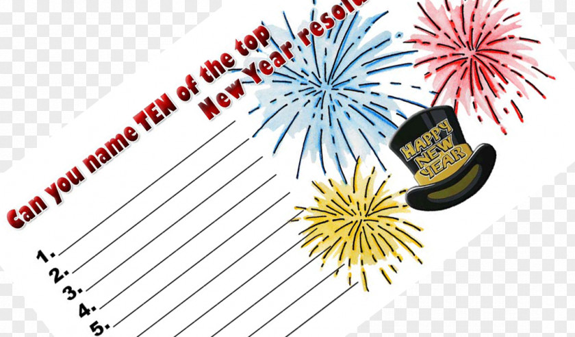 New Year's Resolution Eve Louisiana Clip Art PNG