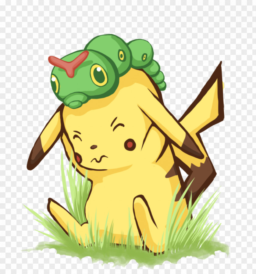 Pikachu Caterpie Pokémon ポケットモンスター Pocket Monsters PNG