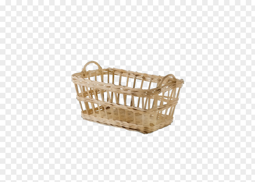 Storage Basket Wicker Beige Home Accessories PNG