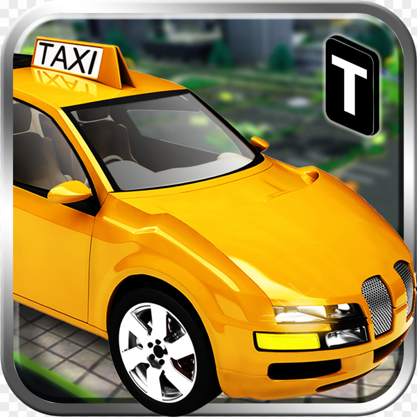 Taxi Car Driver 3D Motor Vehicle Android PNG