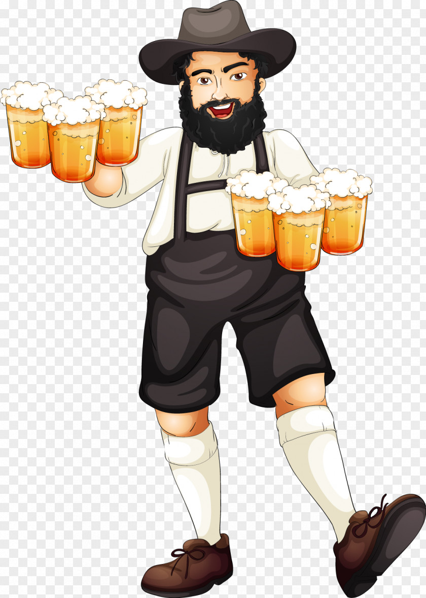 Beer Cartoon Character Oktoberfest Munich Royalty-free Stock Photography PNG