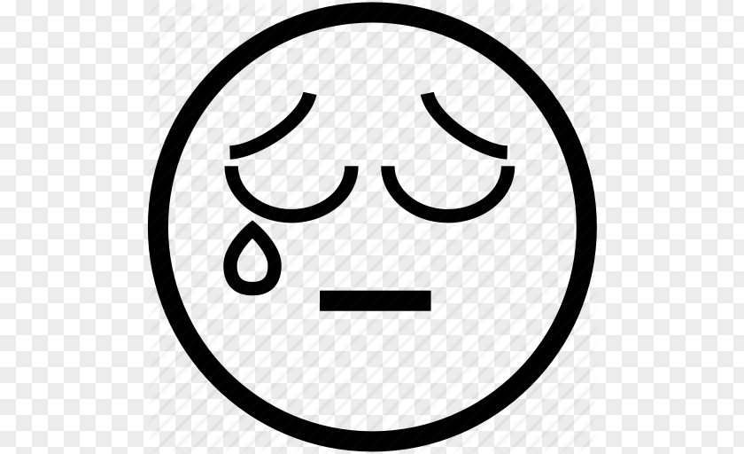 Bladk And White Sad Smiley Face Symbol Sadness Clip Art PNG