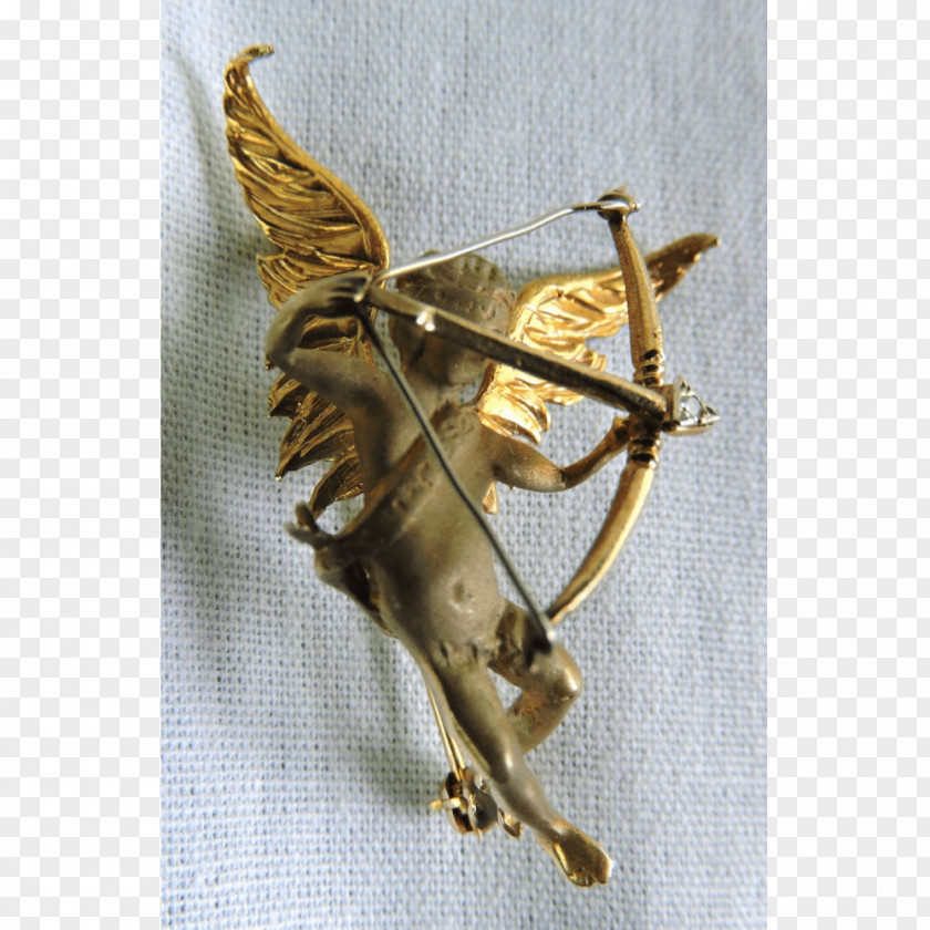 Cupid Bronze 01504 Metal Figurine PNG