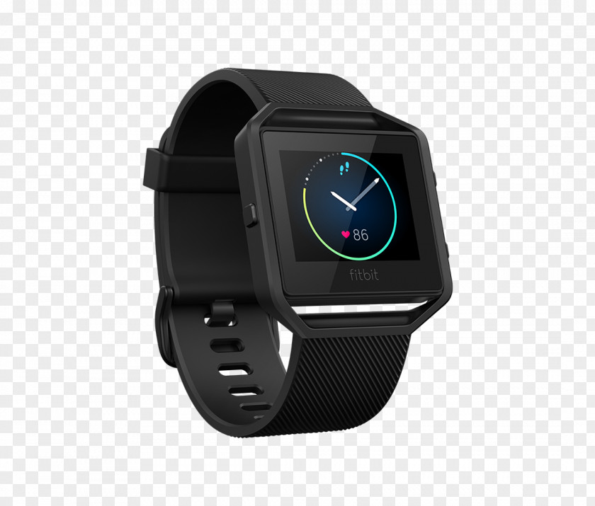 Fitbit Physical Fitness Smartwatch Activity Tracker Gunmetal PNG