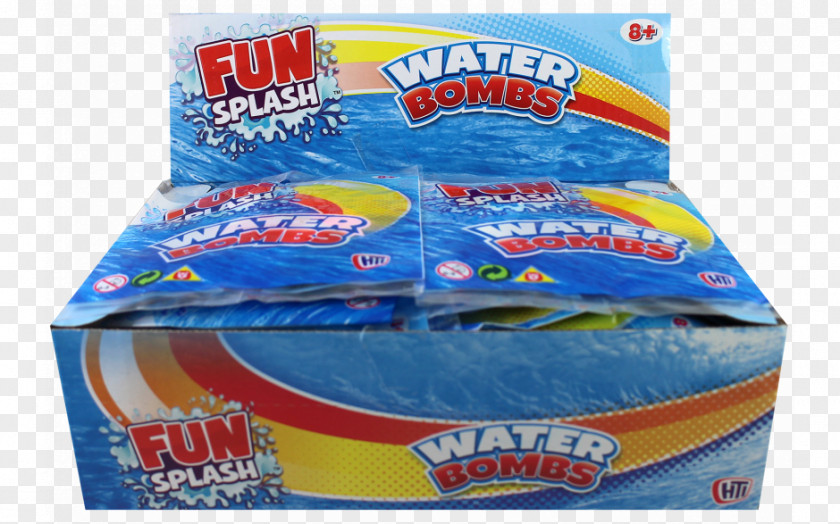 Water Bomb Plastic Flavor Food Snack PNG
