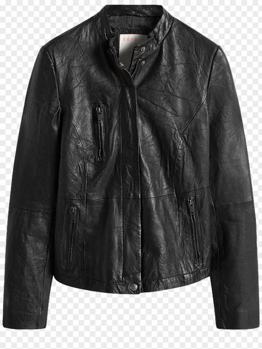 Jacket Leather Flight Clothing Sport Coat PNG