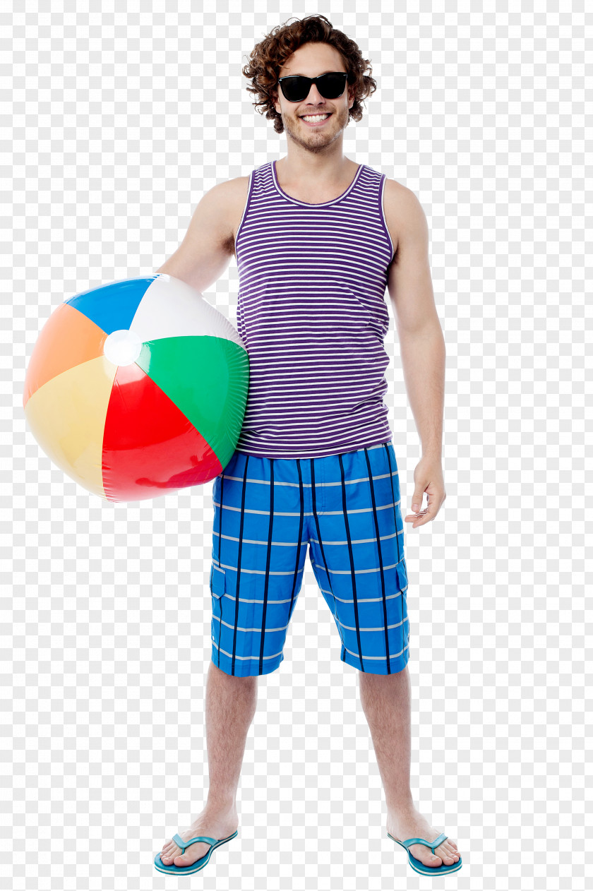 Kid Beach Stock Photography Ball Royalty-free PNG
